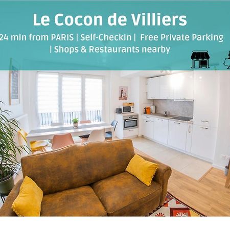 Paris & Disneyland - 2Min From Train Station - Free Private Parking Villiers-sur-Marne Buitenkant foto